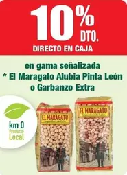 Oferta de El Maragato - En Gama Senalizada/ Alubia Pinta Leon O Garbanzo Extra en Masymas