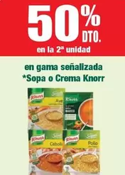 Oferta de Knorr - En Gama Señalizada/ Sopa O Crema  en Masymas