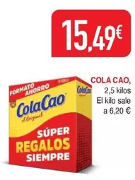 Oferta de Cola Cao - por 15,49€ en Masymas