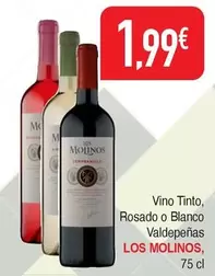 Oferta de Los Molinos - Vino Tinto por 1,99€ en Masymas