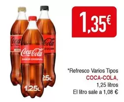 Oferta de Coca-Cola - Coca-cola por 1,35€ en Masymas