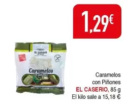 Oferta de El Caserío - Caramelos Con Pinones por 1,29€ en Masymas