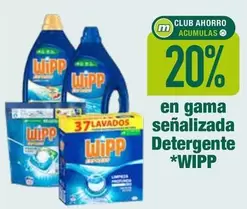 Oferta de Wipp - En Gama Señalizada Detergente en Masymas