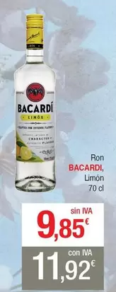 Oferta de Bacardi - Ron Limón por 9,85€ en Masymas