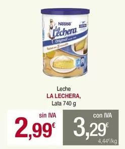 Oferta de Nestlé - La Lechera por 2,99€ en Masymas