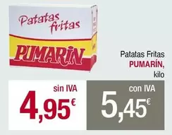 Oferta de Patatas Fritas por 4,95€ en Masymas