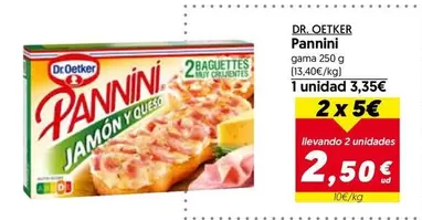 Oferta de Dr Oetker - Pannini por 2,5€ en Hiper Usera