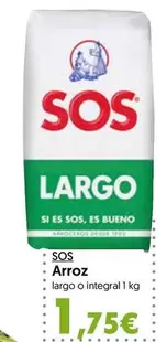 Oferta de Sos - Arroz por 1,75€ en Hiper Usera