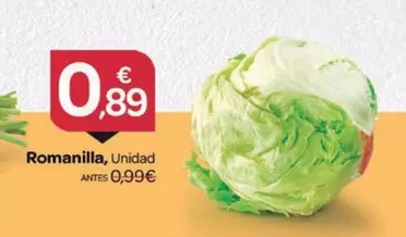 Oferta de Romanilla por 0,89€ en Supermercados El Jamón