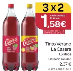 Oferta de La Casera - Tinto Verano por 2,37€ en Supermercados El Jamón