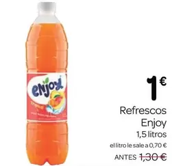 Oferta de Enjoy - Refrescos por 1€ en Supermercados El Jamón