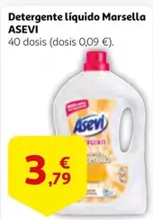 Oferta de Asevi - Detergente Liquido Marsella por 3,79€ en Alcampo