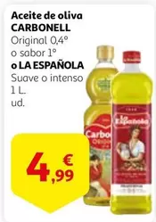 Oferta de Carbonell - Aceite De Oliva por 4,99€ en Alcampo