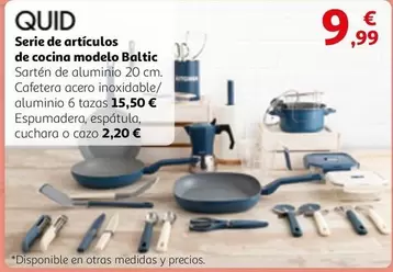 Oferta de Quid - Serie De Articulos De Cocina Modelo Baltic por 9,99€ en Alcampo