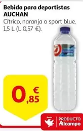 Oferta de Auchan - Bebida Para Deportistas por 0,85€ en Alcampo