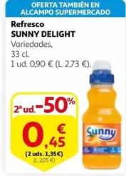 Oferta de Sunny Delight - Refresco por 0,9€ en Alcampo