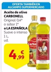 Oferta de Carbonell - Aceite De Oliva por 4,99€ en Alcampo