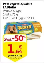 Oferta de La Piara - Paté Vegetal por 3,28€ en Alcampo