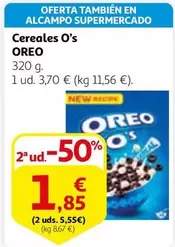 Oferta de Oreo - Cereales O's por 3,7€ en Alcampo