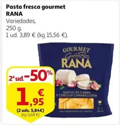 Oferta de Gourmet - Pasta fresca gourmet por 3,89€ en Alcampo