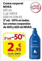 Oferta de Nivea - Crema Corporal por 5,9€ en Alcampo