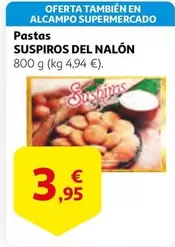 Oferta de Pastas por 3,95€ en Alcampo