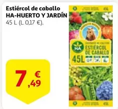 Oferta de Estiercol De Caballo por 7,49€ en Alcampo