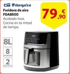 Oferta de Orbegozo - Freidora De Aire Fda8500 por 79,9€ en Alcampo