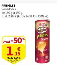 Oferta de Pringles  por 2,29€ en Alcampo