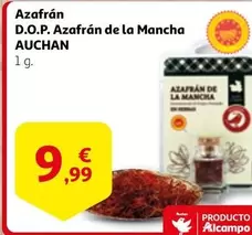 Oferta de Auchan - D.O.P. Azafrán De La Mancha por 9,99€ en Alcampo