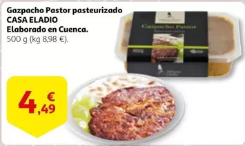 Oferta de Gazpacho Pastor Pasteurizado por 4,49€ en Alcampo