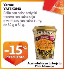 Oferta de Yatekomo - en Alcampo