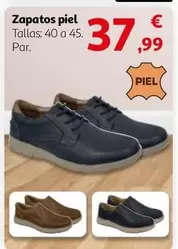 Oferta de Zapatos Piel por 37,99€ en Alcampo