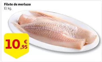 Oferta de Filete De Merluza por 10,95€ en Alcampo