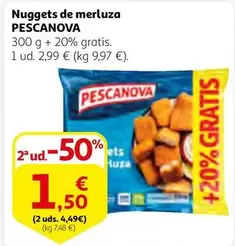 Oferta de Pescanova - Nuggets De Merluza por 2,99€ en Alcampo