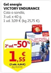 Oferta de Gel Energía por 3,09€ en Alcampo