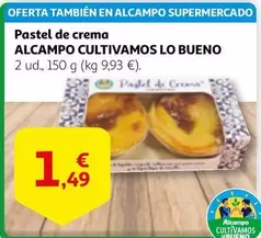 Oferta de Alcampo - Pastel De Crema por 1,49€ en Alcampo