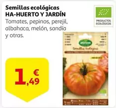 Oferta de Semillas Ecológicas por 1,49€ en Alcampo