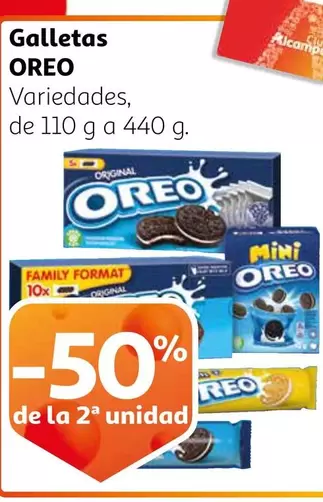 Oferta de Oreo - Galletas en Alcampo