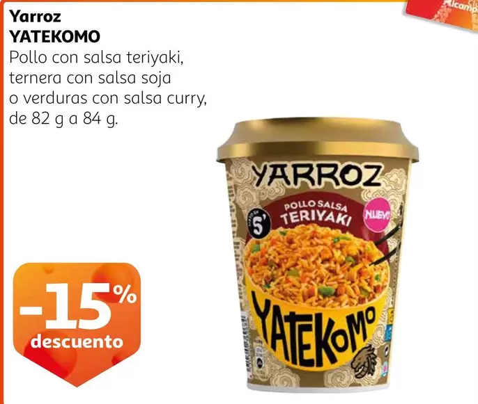 Oferta de Yatekomo - Yarroz  en Alcampo