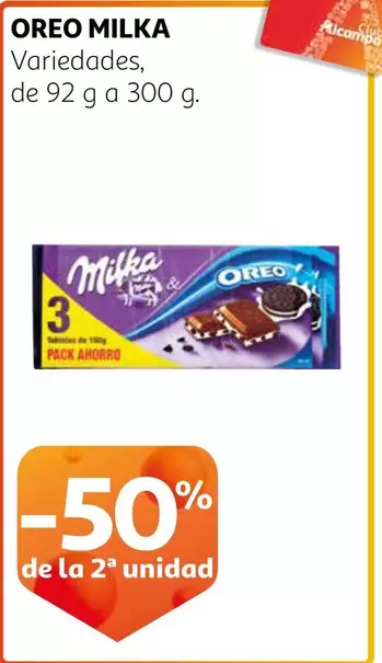 Oferta de Milka - Oreo en Alcampo