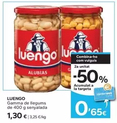 Oferta de Luengo - Gamma De Llegums por 1,3€ en Caprabo