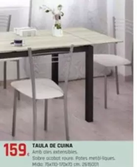 Oferta de Taula De Cuina por 159€ en Fes Més