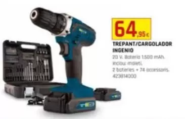 Oferta de Trepant/Cargolador Ingenio por 64,95€ en Fes Més