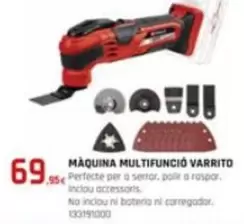 Oferta de Einhell - Màquina Multifunció Varrito por 69,95€ en Fes Més