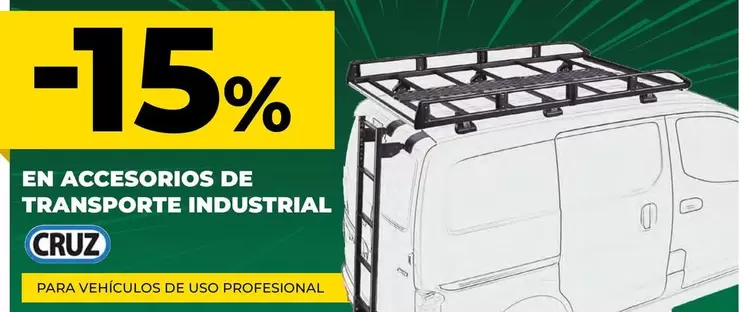 Oferta de Cruz - En Accesorios De Transporte Industrial en Feu Vert