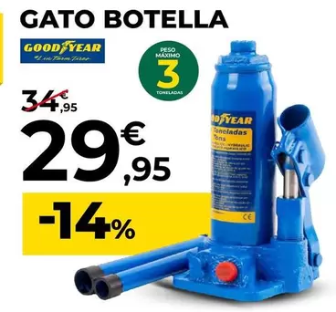 Oferta de Good Year - Gato Botella por 29,95€ en Feu Vert