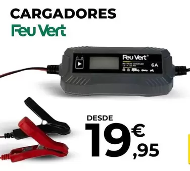 Oferta de Feu Vert - Cargadores  por 19,95€ en Feu Vert