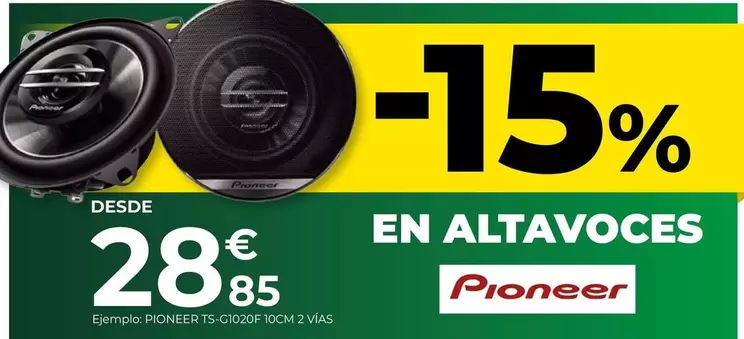 Oferta de Pioneer - Sarnaje por 28,85€ en Feu Vert