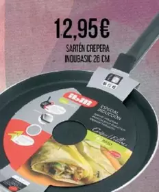 Oferta de Sartén Crepera Indubasic 26 Cm por 12,95€ en Claudio